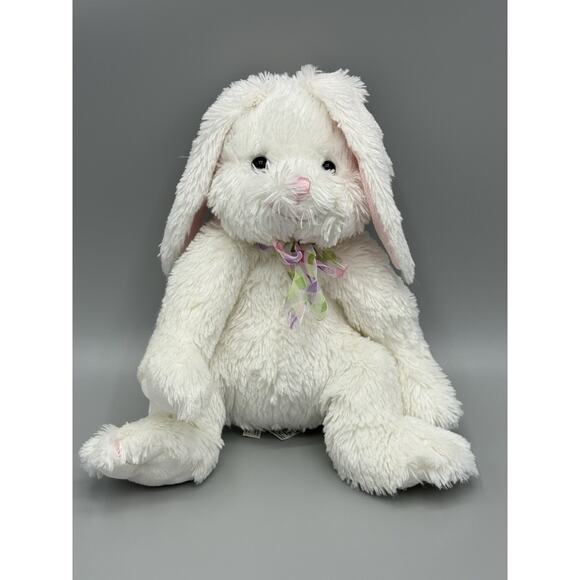 Princess Soft Toys White Bunny Rabbit Plush 12” Stuffed Animal Melissa & Doug - Picture 1 of 10